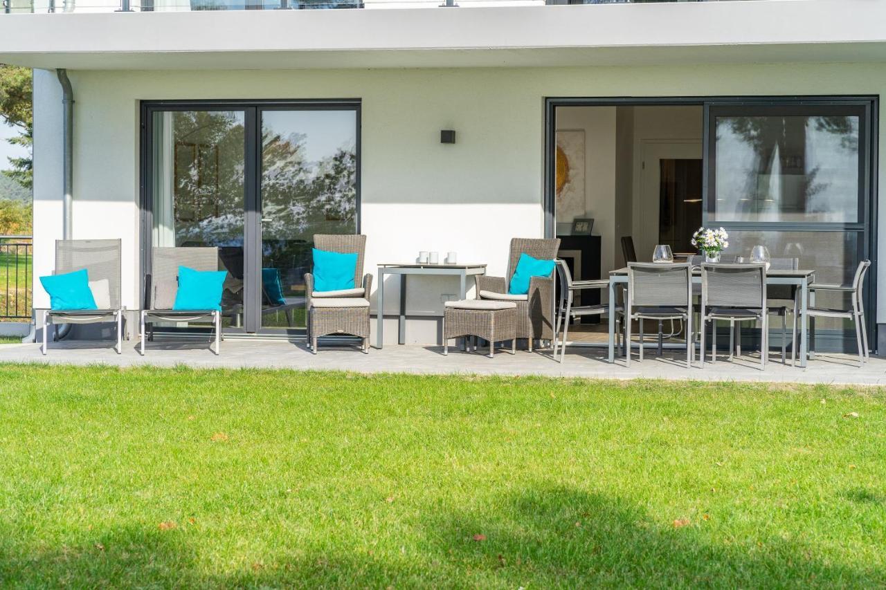 Terrassenwohnung "Kliffgarten" - Oase Am Haff Garz  Ngoại thất bức ảnh